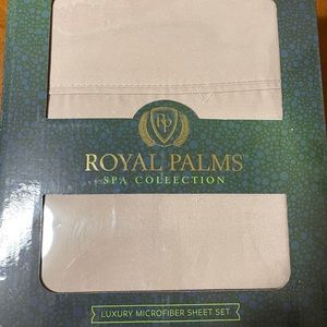 Royal Palms Spa Collection Microfiber King Sheets